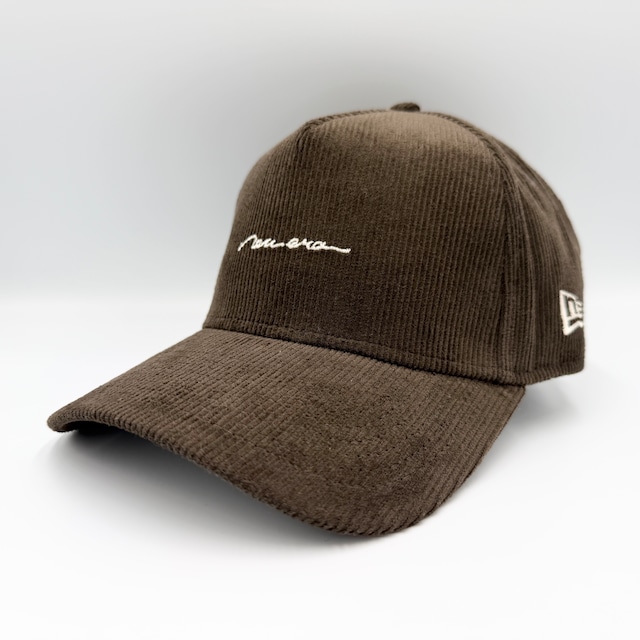 NEW ERA 9FORTY/940   A-Frame HNDWRTN LOGO ウォルナット