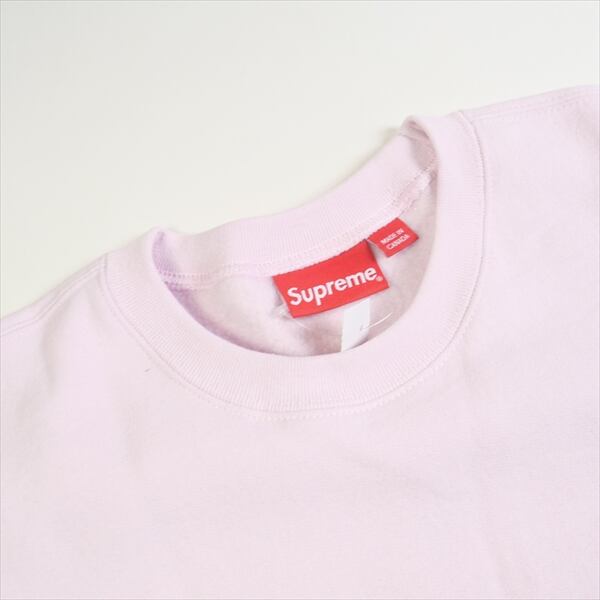 22SS Supreme Small Box Crewneck ピンク Lサイズ