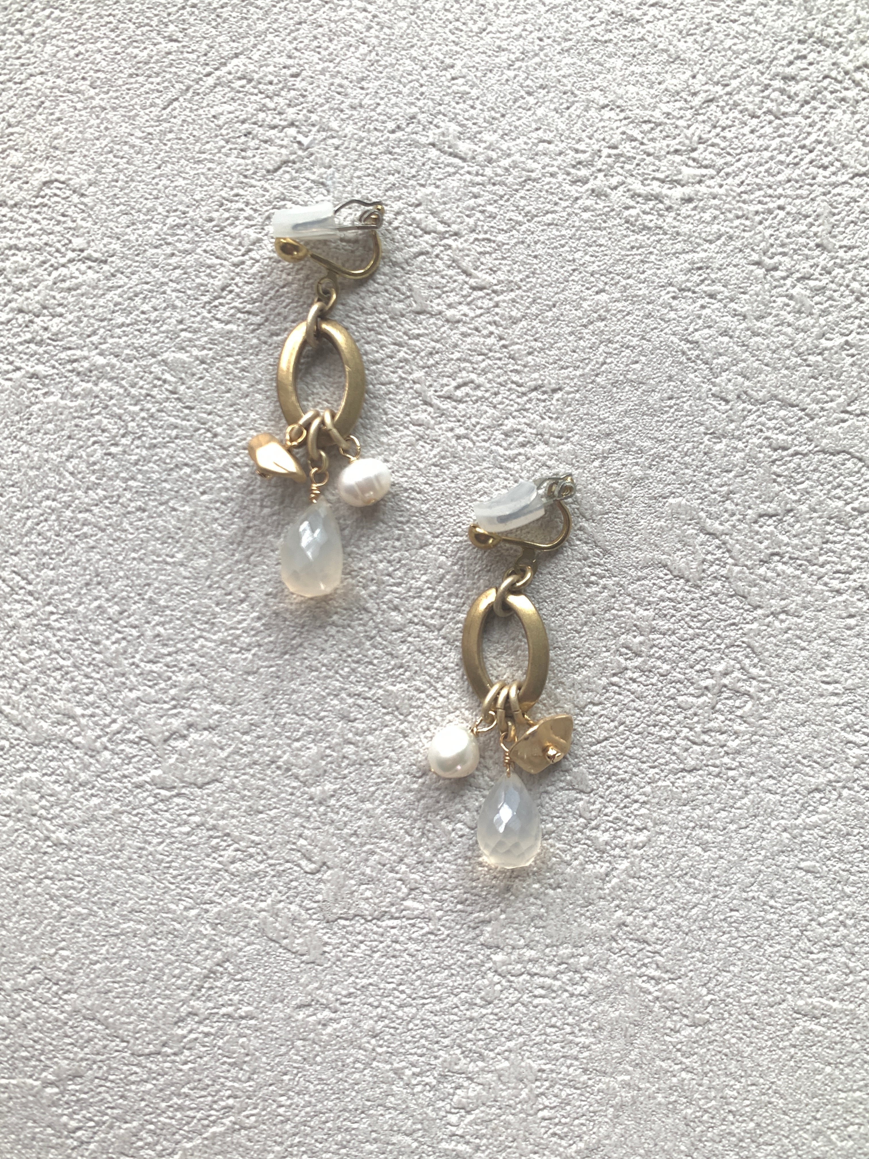 Cotton Candy ドロップストーン ピアス/イヤリング | La Chiave online