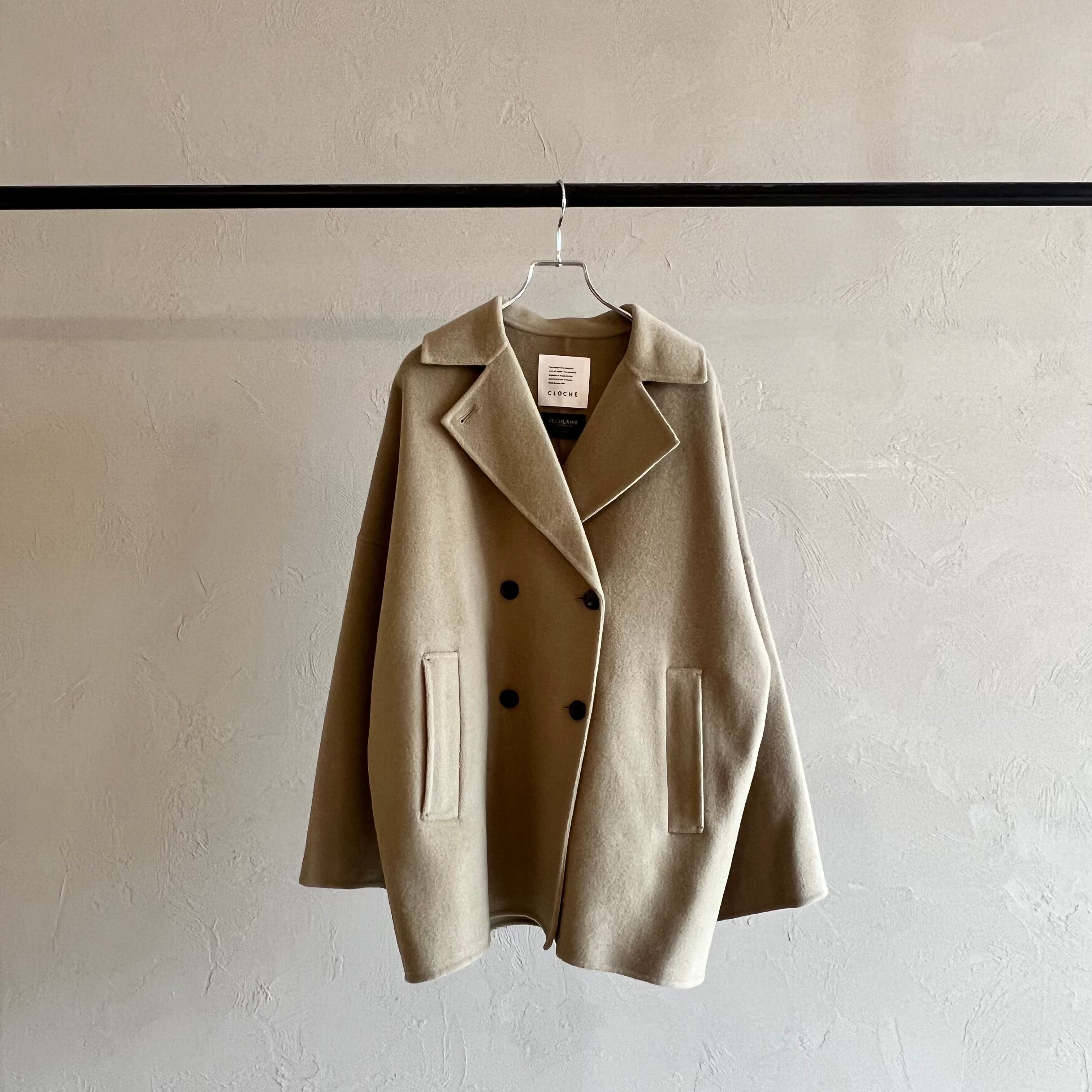 CLOCHE 】ハンドメイドテーラードウールコート | valance 福井