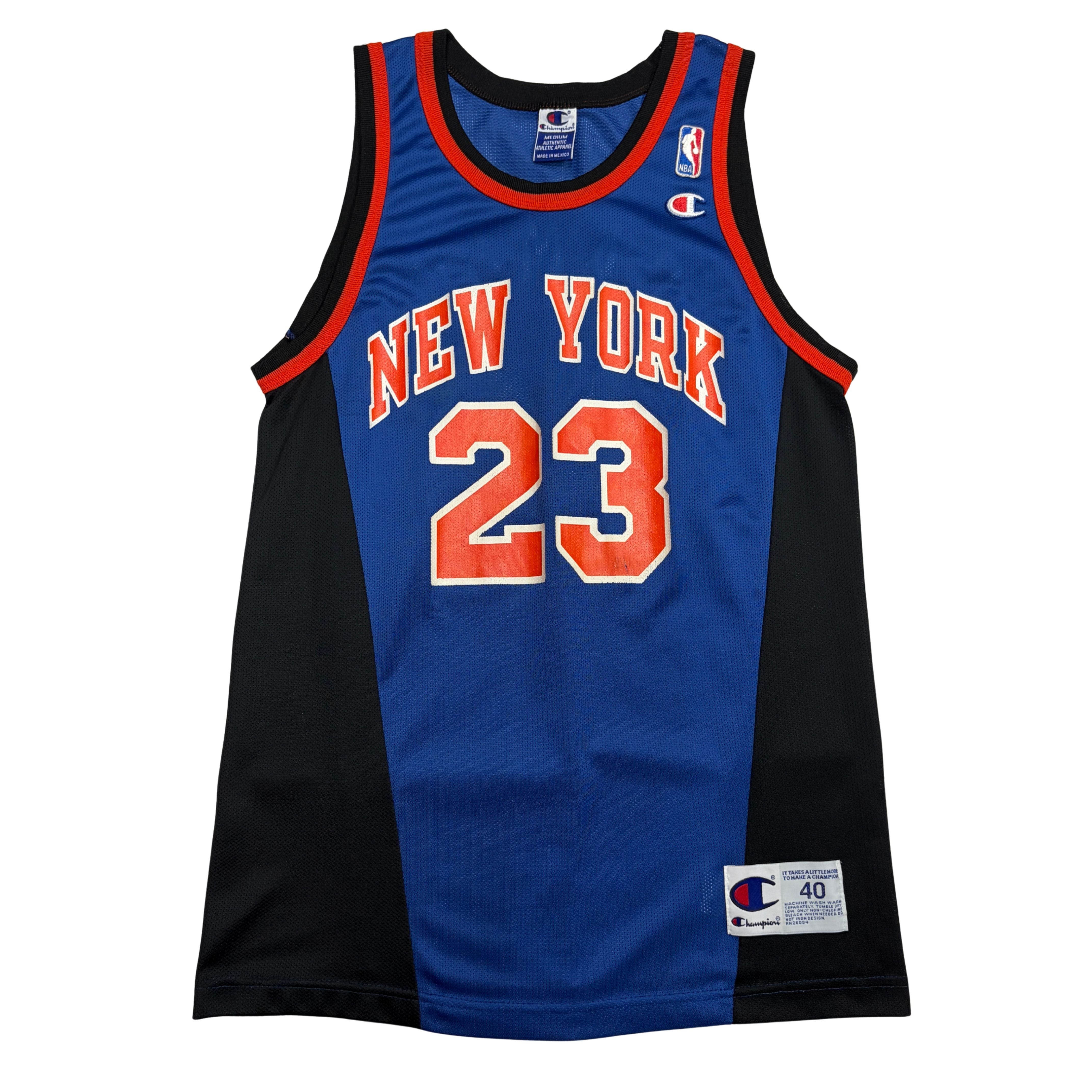 New York Knicks #8 Latrell Sprewell NBA Jersey | TOTAL -VINTAGE