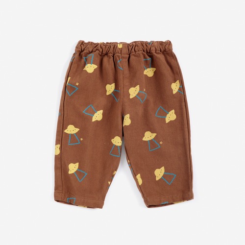 《BOBO CHOSES 2026AW》Pixel Abduction all over woven pants / baby