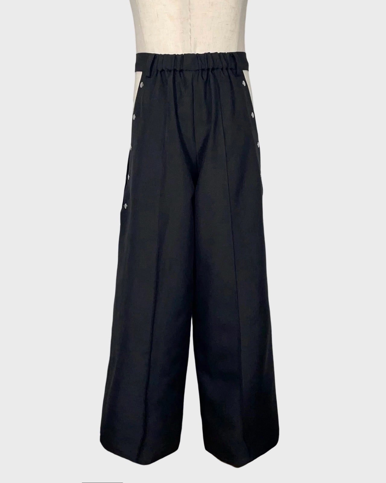 卓矢エンジェル 袴パンツ 脚絆セット 和装 サイバー 袴風脇開きパンツ Hakama wide-legged pants with buttoned side