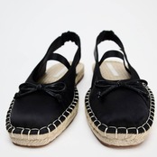 Espadrille Ballet Flats Shoes F0514