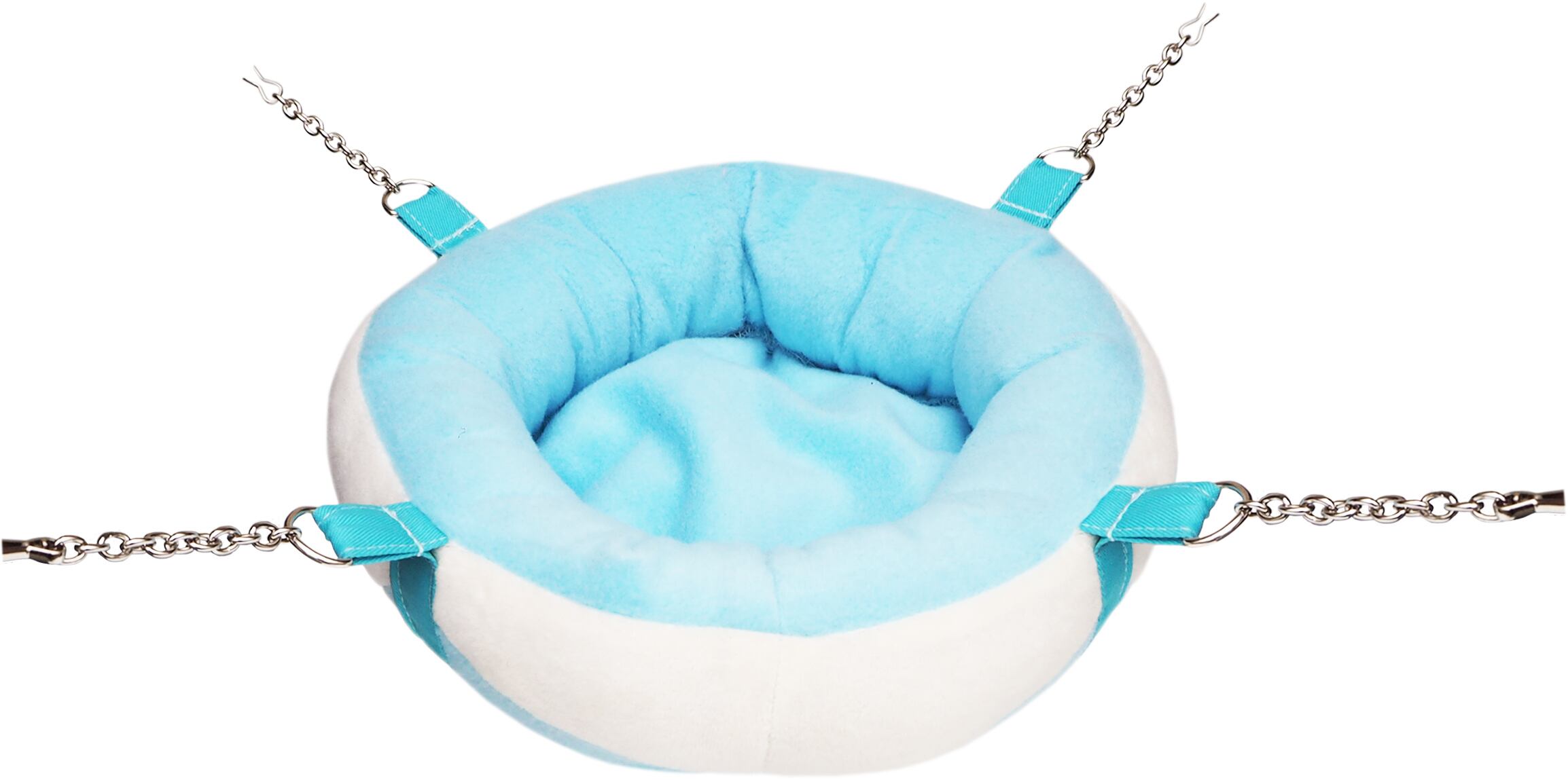 【小動物】 おひるねブランコ ブルー/ベージュ/ドーナツ