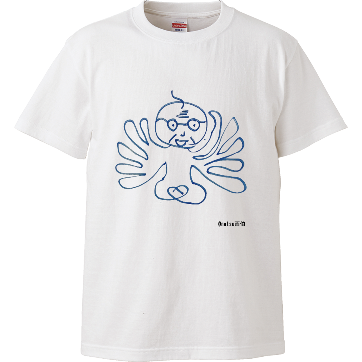 かまじいキッズTシャツ』＠natsu画伯 | LEGAMICI-レガミーチ 