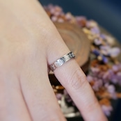 カスタムオーダーあり【Runes-R】文字を選べるルーン文字のリング