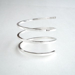 spiral bangle / womens