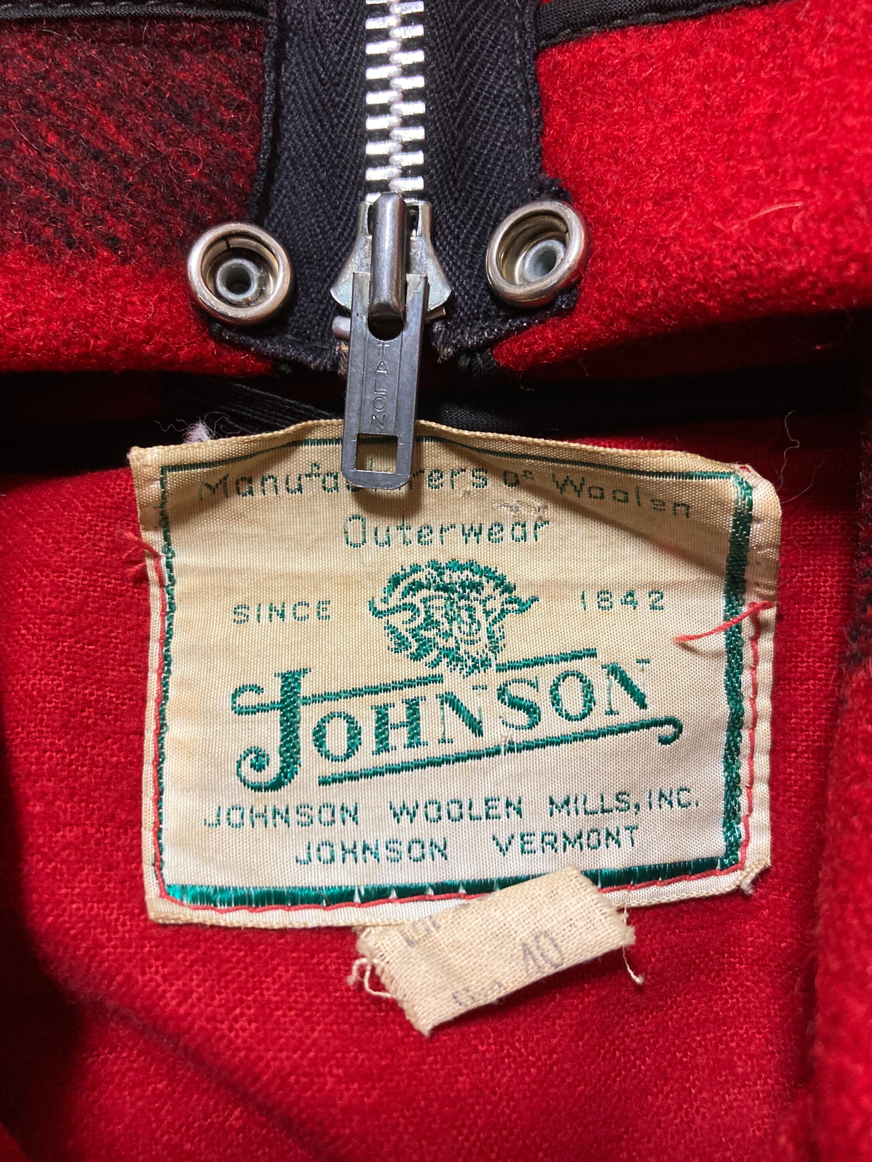 60～70s Johnson ウールハンティングジャケット ジョンソン 美品