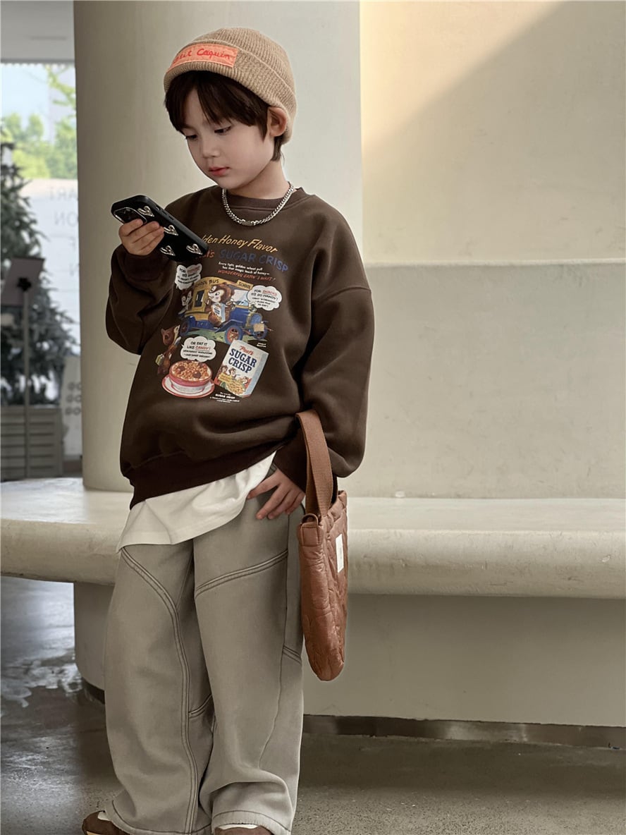 120cm SHUGARCRISP裏起毛トレーナー