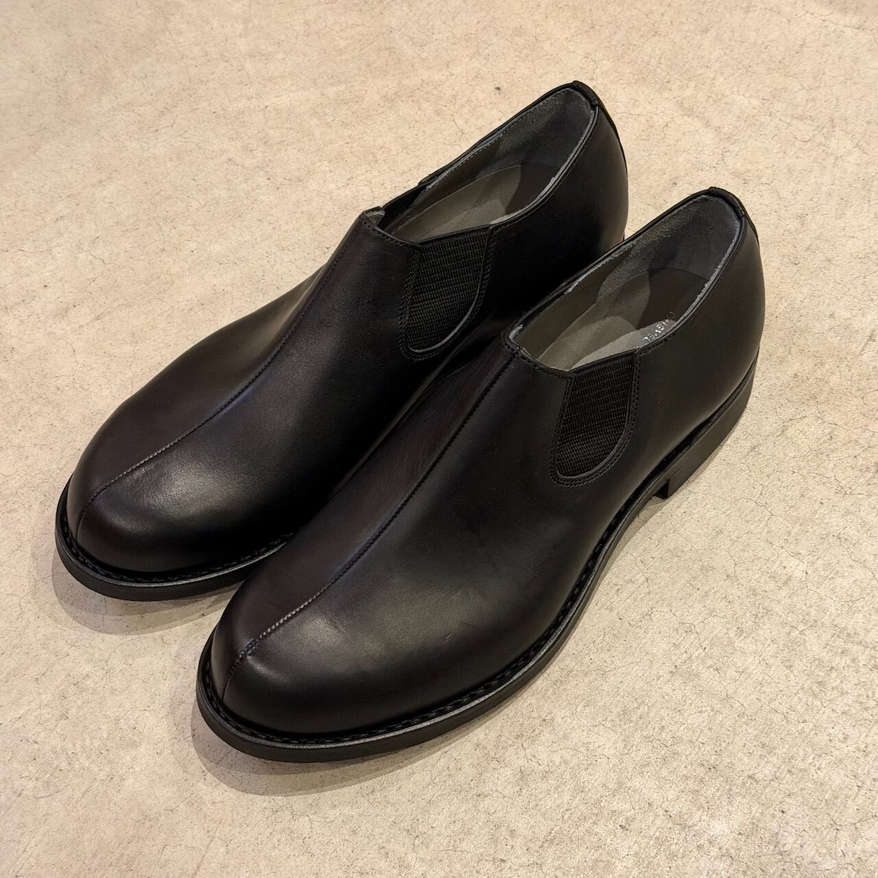 Phigvel Makers ブラック 美品　サイズ7H LADY WHITE LADY WHITE × PHIGVEL SPLIT SEAM SHOE | HUMAN and THINGS