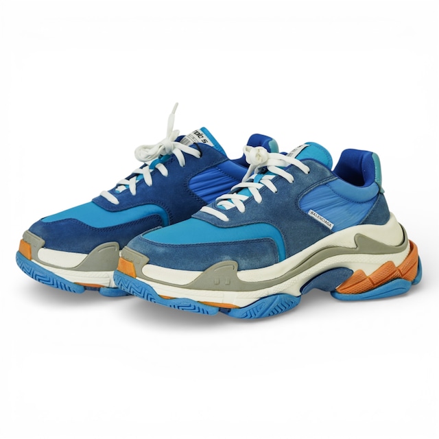 BALENCIAGA バレンシアガ トリプルS ブルー サイズ40