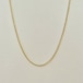 【14K-3-36】16inch 14K real gold chain necklace