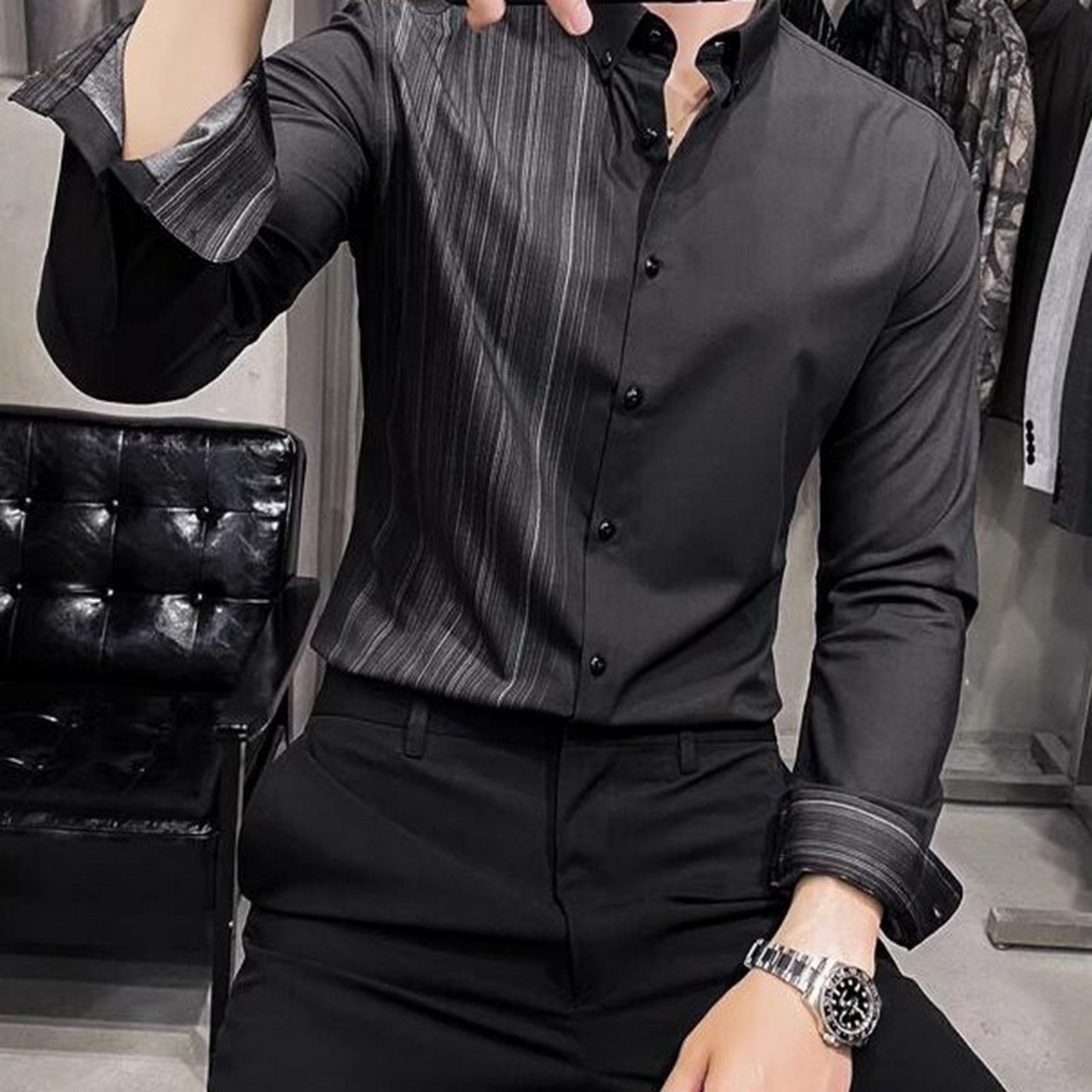 business formal wear shirts 00077