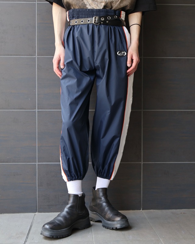 Side snap nylon pants