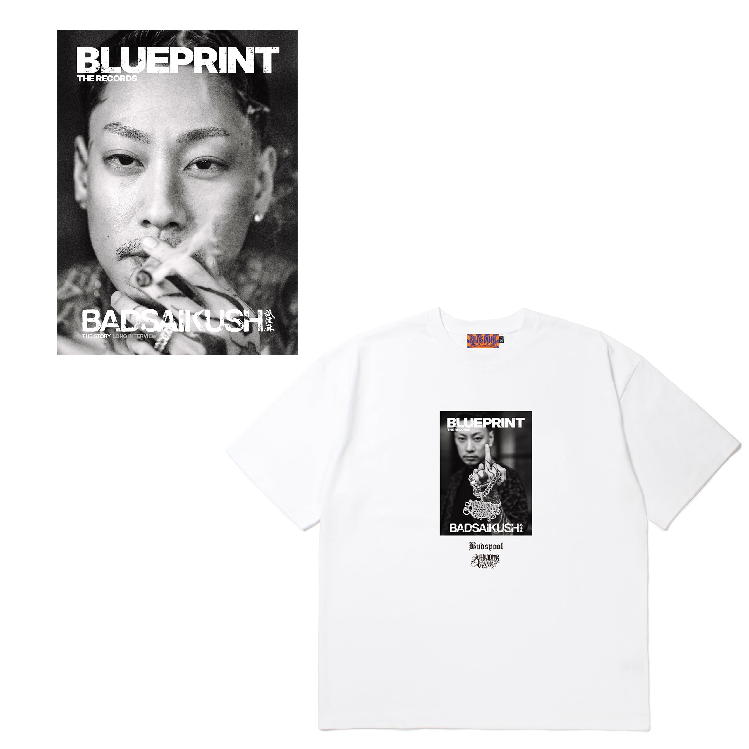 BLUEPRINT THE RECORDS / BUDSPOOL S/S TEE SET02 (7月下旬発送予約分