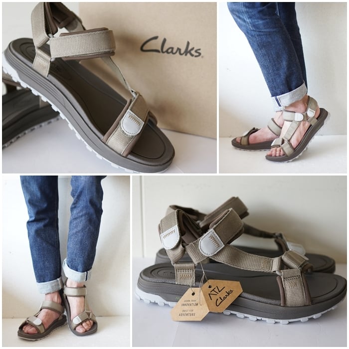 Clarksクラークス ATL Trek Sea トレックシーサンダル ブラックコンビ　６６０７１　メンズスポーツサンダル |  bluelineshop powered by BASE