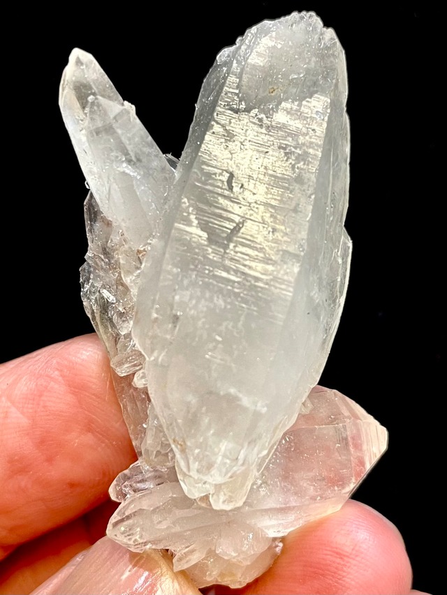 58) 新生「マニカラン・ヒマラヤ」クオーツ・クラスターDT