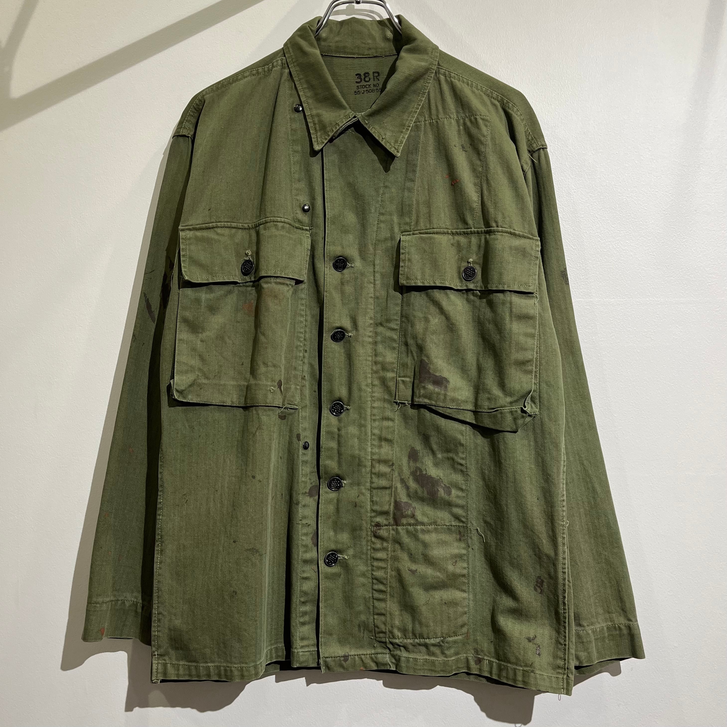 ブランドUSA40s US ARMY M-43 HBT JACKET 13スター ヴィンテージ