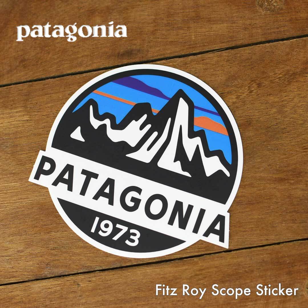 Patagonia（パタゴニア）ロゴ　カッティングステッカー（正規品）6枚セット 大人気 Patagonia パタゴニア ロゴカッティングステッカー セット