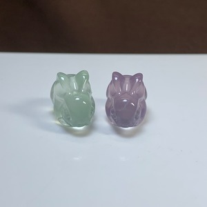 12.ペアうさちゃん･フローライトうさぎ