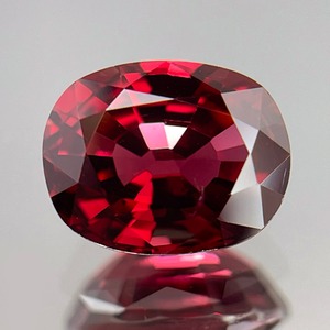 レッドスピネル 1.383ct ◆ソーティング付き レッド スピネル ルース オーバル