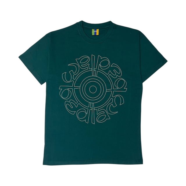 【Bedlam】Target Outline Tee(Green ) 〈国内送料無料〉