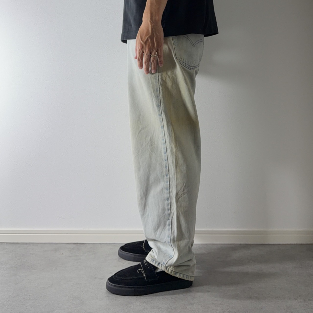 90s Levi's silverTab baggy denim pants "made in USA" [W32L31.5相当] 古着 - 20