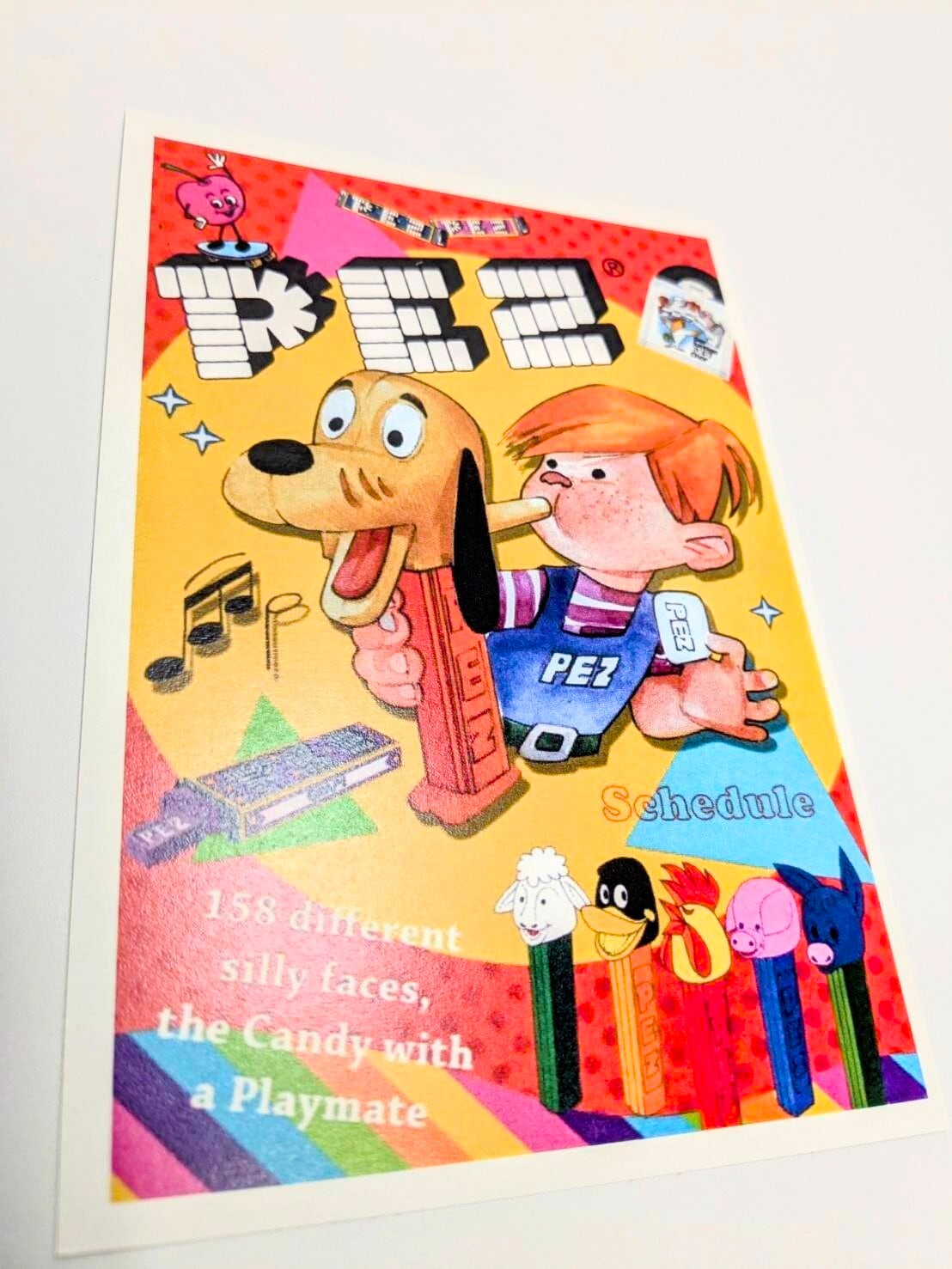 ペッツ（PEZ）】 POST CARD ポストカード〚アメリカン雑貨 アメトイ
