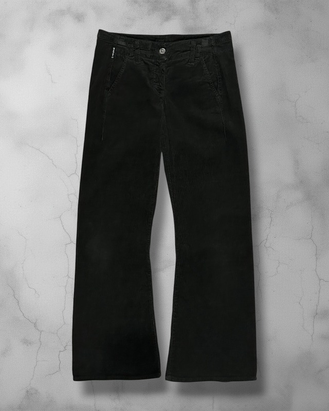 ARMANI JEANS 00s Corduroy Bootcut Jeans SIMIN T社製 Made in Romania