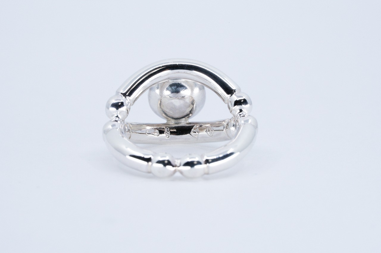 R-105 Breastplate Ring (Eye of Truth onyx) オニキス