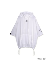 【直営限定ITEM】ソフトシアサッカーフーディー (WHITE) CQ-49002H