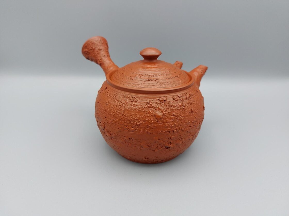 美術品・アンティーク・コレクション アンティーク 常滑焼 朱泥 陶器