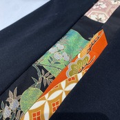 【tshirts101】KIMONO T-SHIRTS BLACK