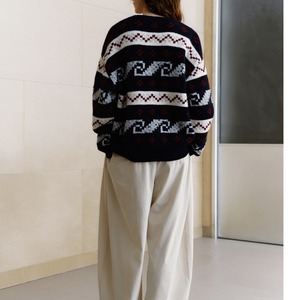 クロップドニットカーディガン   F0003