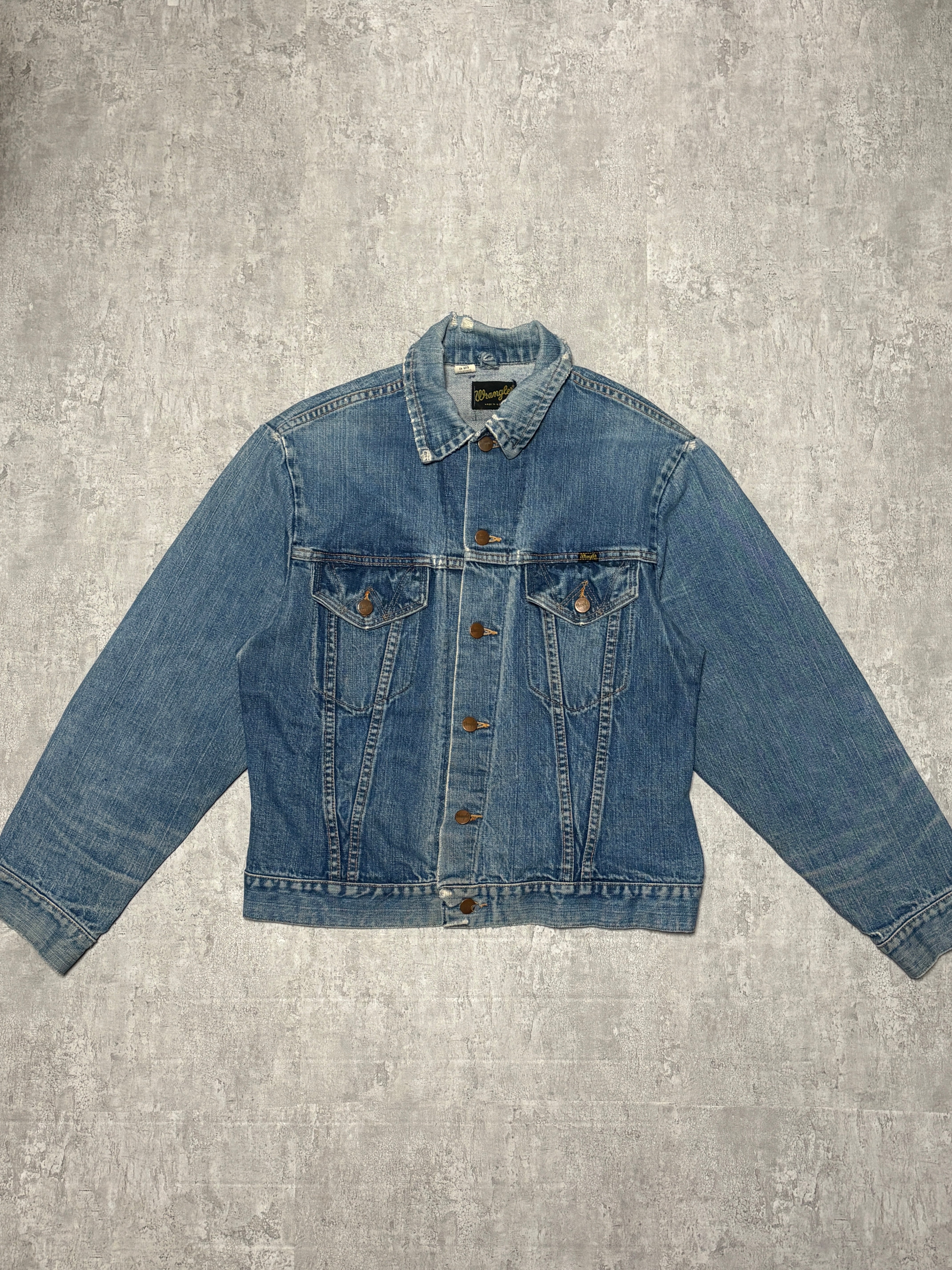70s Levi's Lot.70705-0317 Stretch Denim Trucker Jacket “Boys” SIZE