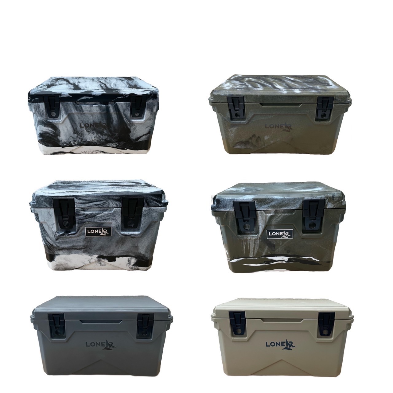 LONER】ICE Region cooler(アイスレギオンクーラー)45QT Gray(グレー 
