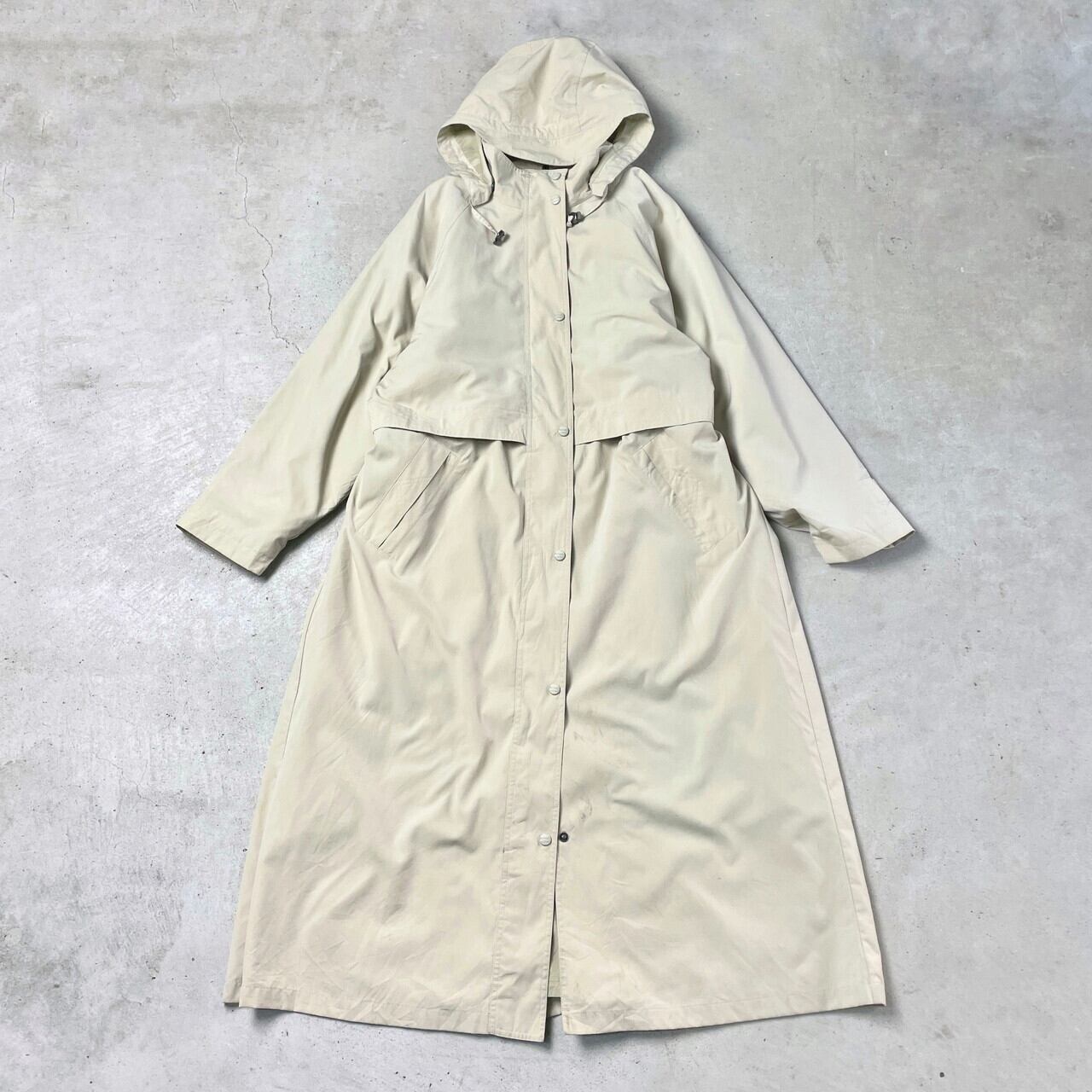 LLBean ナイロンコート 90s エルエルビーン ステンカラーコート L.L. 