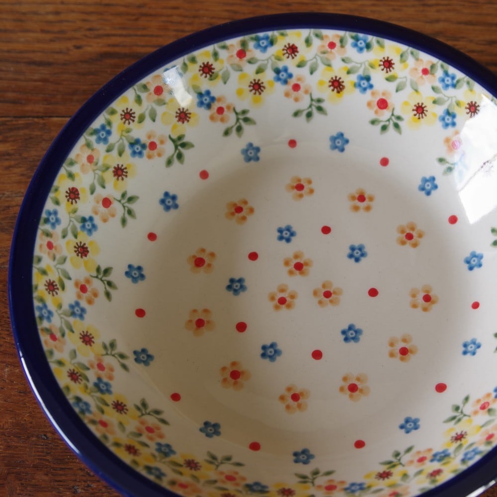 【新品】 ポーリッシュポタリー ポーランド食器 スープ皿 パスタプレート オレンジ 黄色 ブルー 花柄 CA-2225X Boleslawiec ボレスワヴィエツ陶器 カラフル カレー 深皿 | Flohmarkt フローマルクト powered by BASE 【新品】 ポーリッシュポタリー ポーランド食器 スープ皿 パスタプレート オレンジ 黄色 ブルー 花柄 CA-2225X Boleslawiec ボレスワヴィエツ陶器 カラフル カレー 深皿 | Flohmarkt フローマルクト powered by BASE