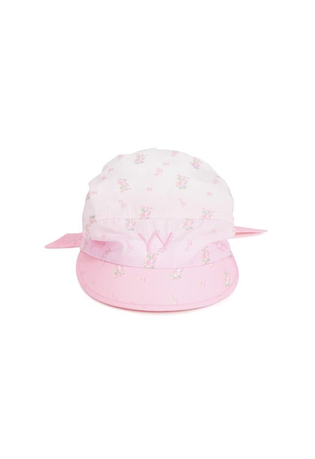 [OPEN YY][Sustainable product] FLOWER TIE-UP HAT, PINK 正規品 韓国ブランド 韓国通販 韓国代行 韓国ファッション オープン ワイワイ 日本 店舗