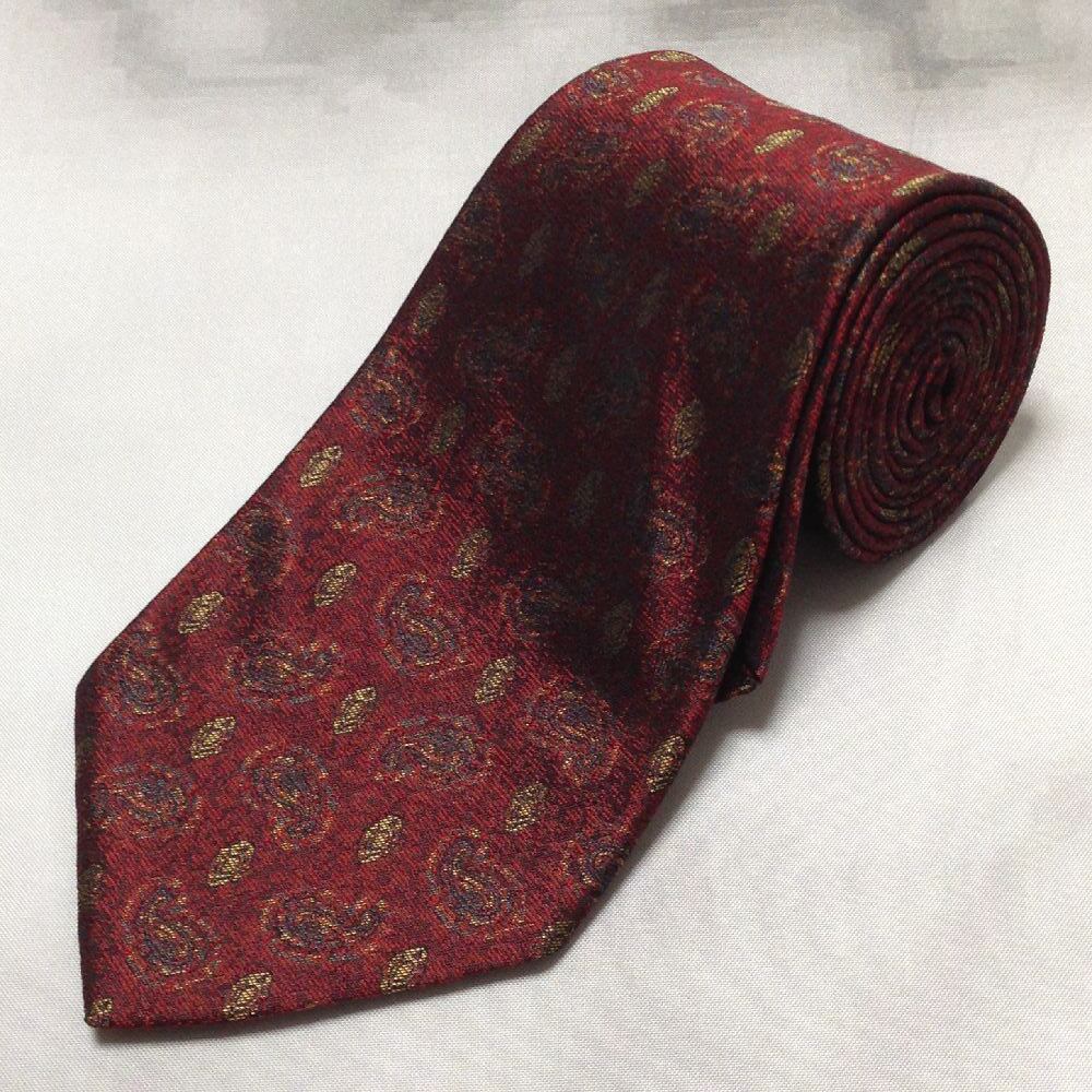 ステファノリッチ STEFANO RICCI 良品 微光沢 ネクタイ シルク100