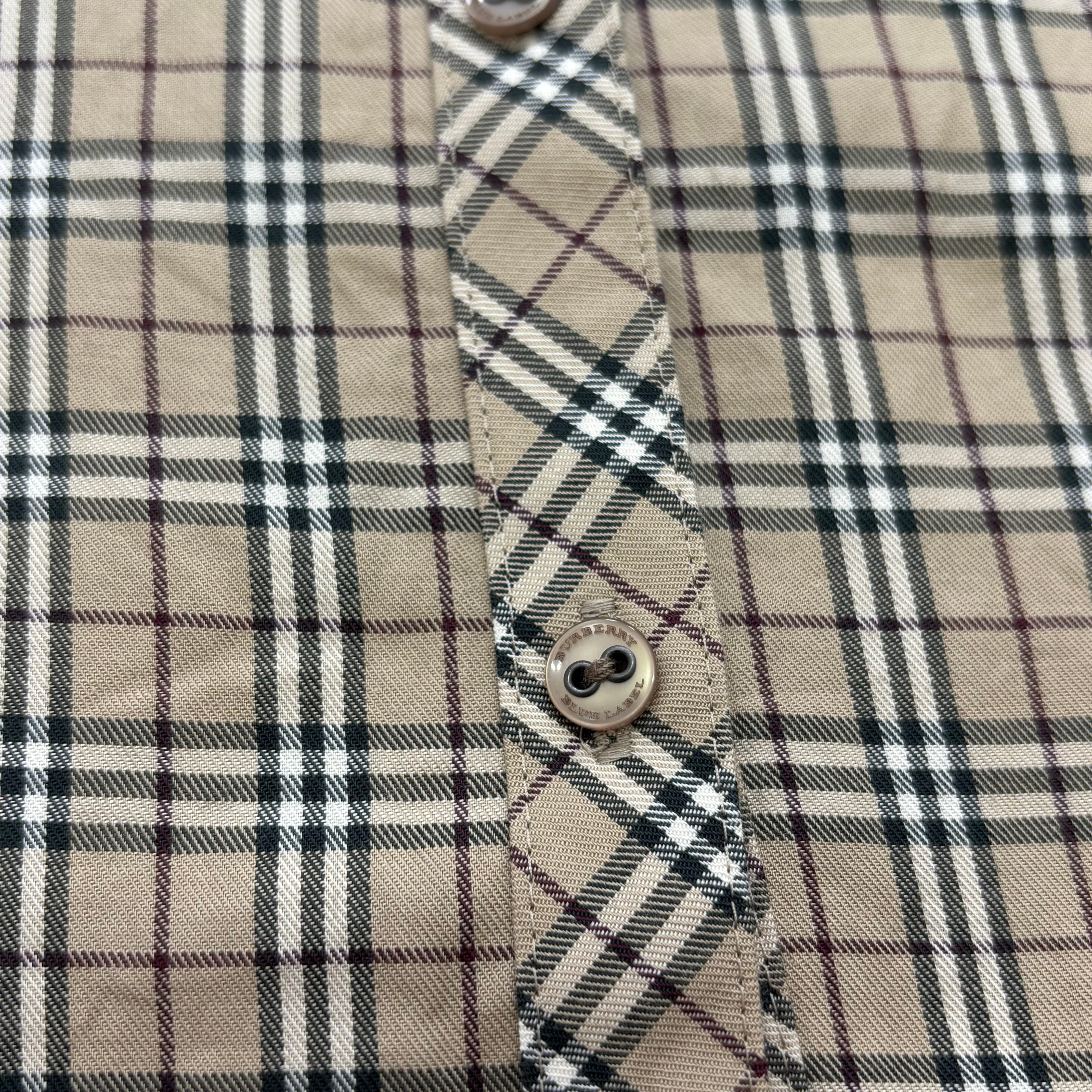 26F91 Burberry blue label shirt | blazetorwest