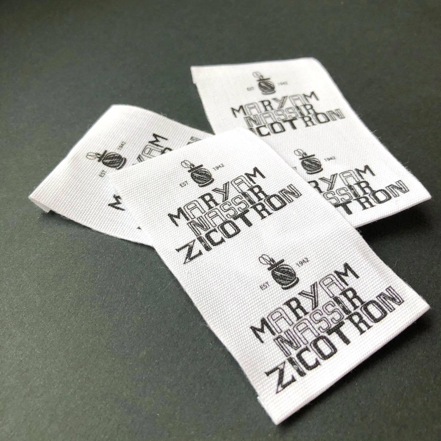 糸巻きと英字の2段プリントタグ | Dua-アクセサリーパーツショップ