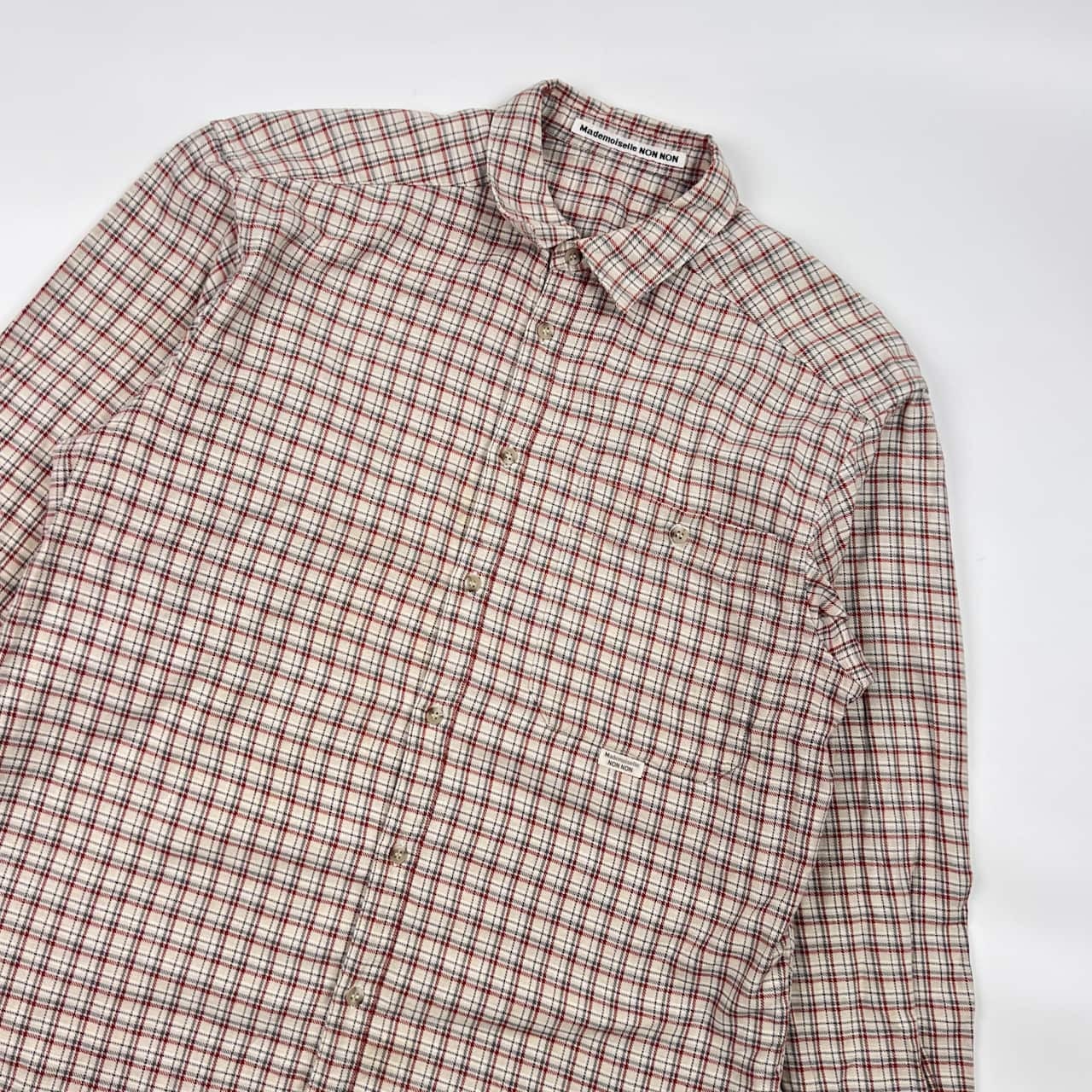 Mademoiselle NON NON マドモアゼルノンノン チェック 長袖シャツ/マルチ レディース
