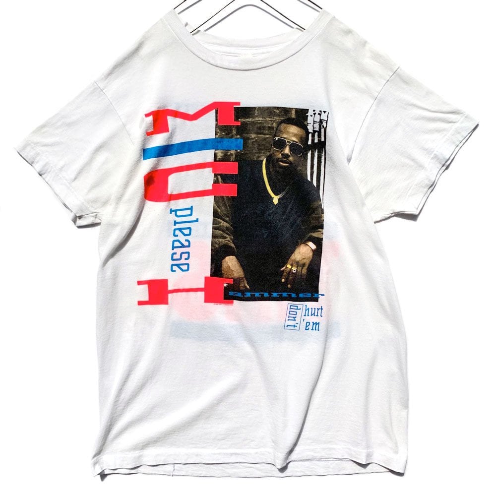 MC Hammer [MC Hammer] Vintage T-shirt [U Cant Touch This] [1990s