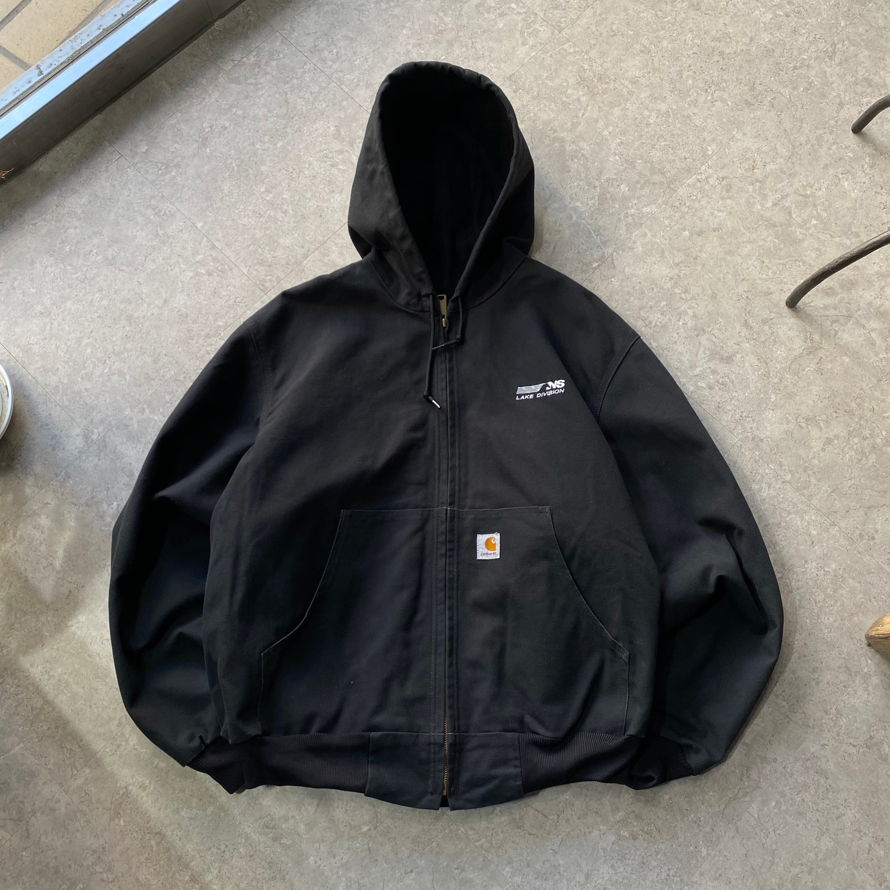 05s CARHARTT " black " mesh liner active jacket【仙台店】