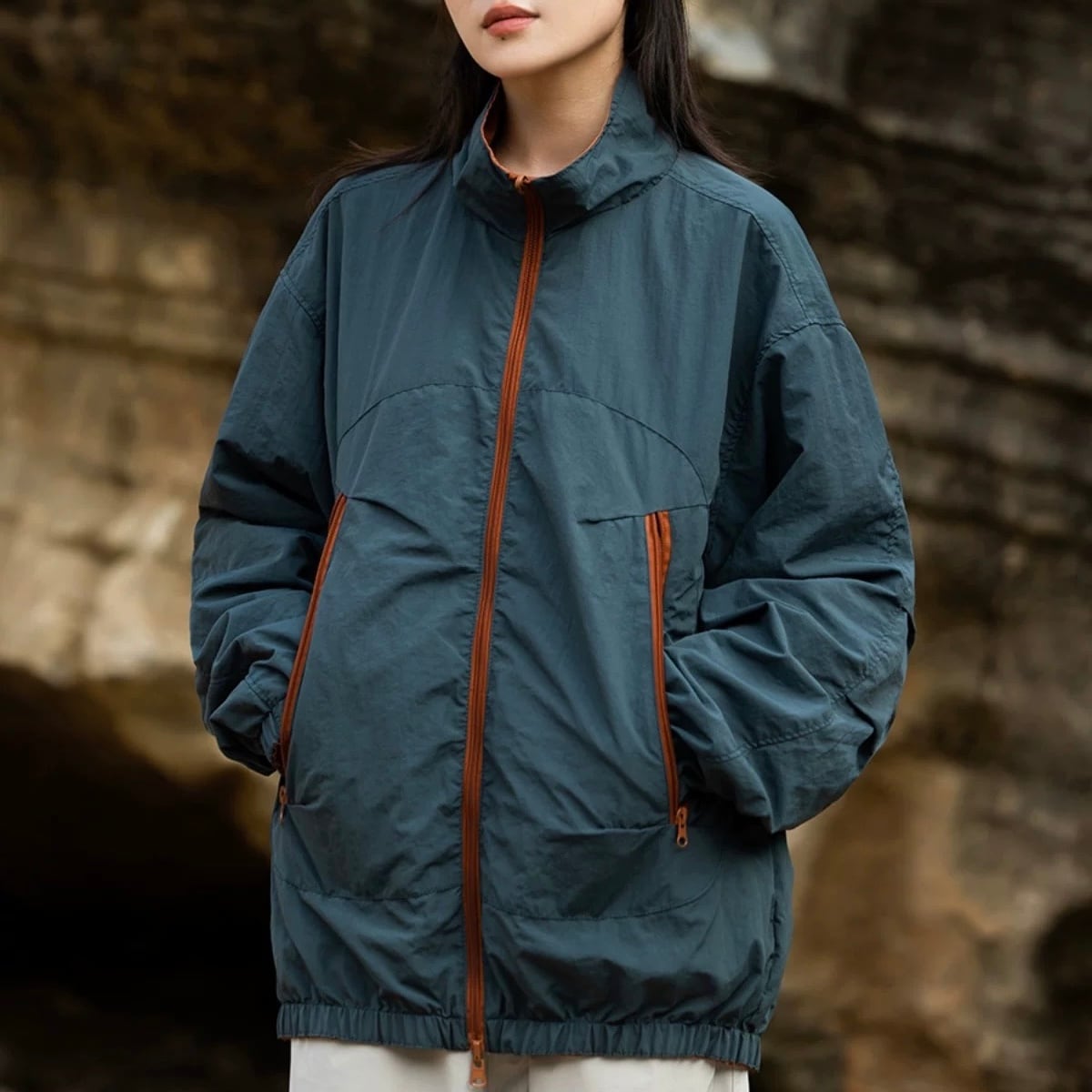 リバーシブルマウンテンジャケット J0031