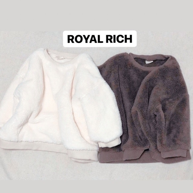 もこもこトップス