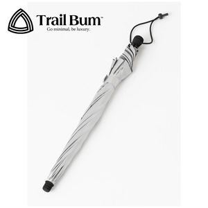 TRAIL BUM トレイルバム SWING LITEFLEX UMBRELLA UV 軽量 UVカット50+ ハイキングアンブレラ 晴雨兼用 シルバー 209g