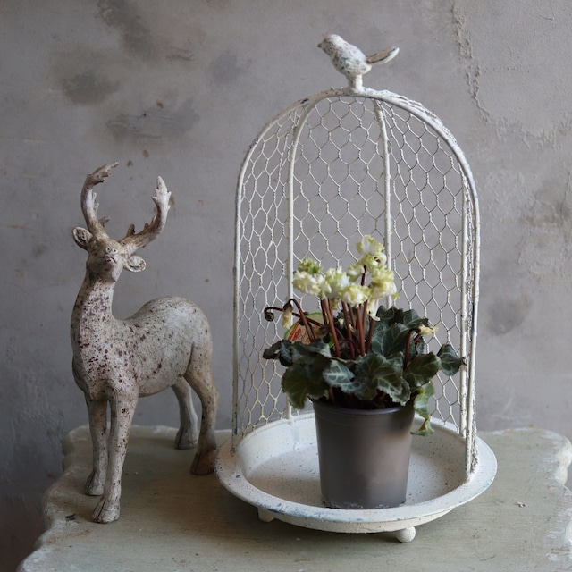 モアティエカージュW　ワイヤートレイ　シャビーシック　M922